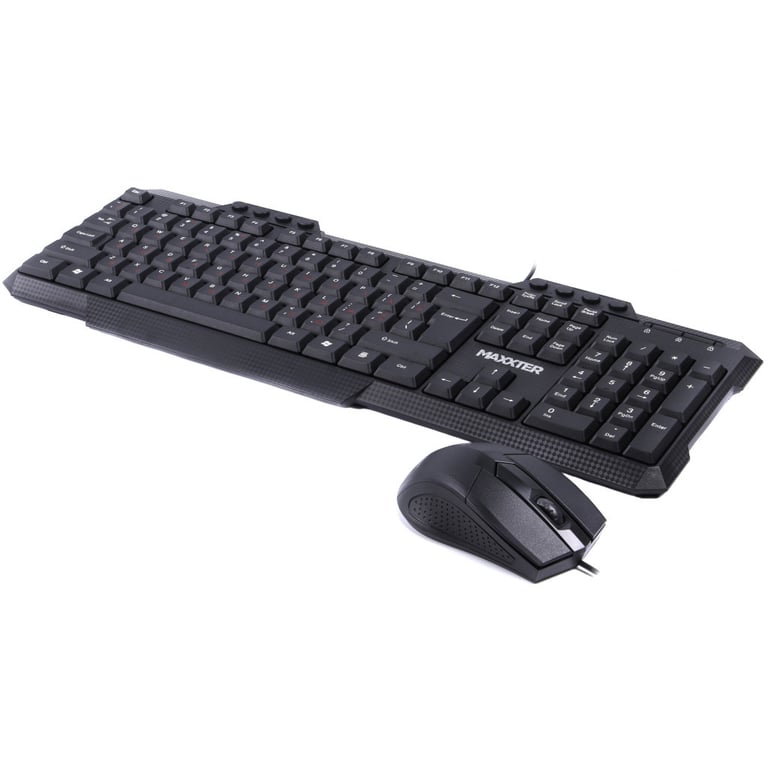 Комплект Maxxter KMS-CM-02-UA USB Black (KMS-CM-02-UA) - фото 3