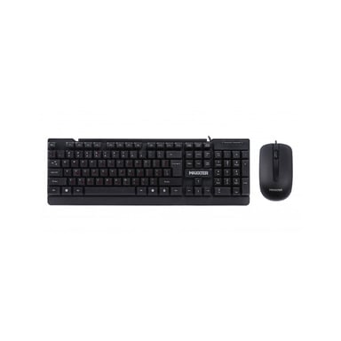 Комплект Maxxter KMS-CM-01-UA USB Black (KMS-CM-01-UA) - фото 1