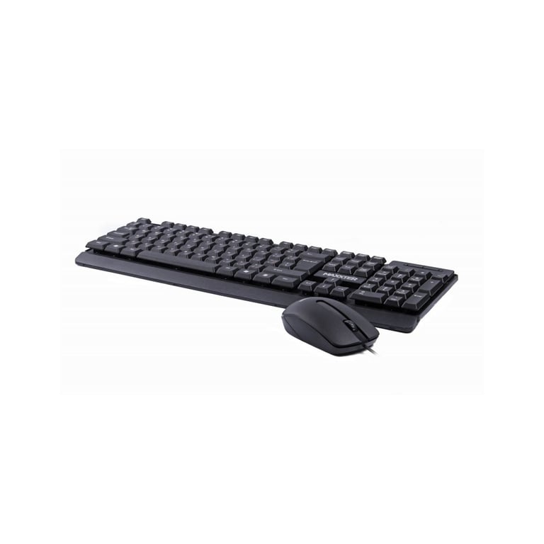Комплект Maxxter KMS-CM-01-UA USB Black (KMS-CM-01-UA) - фото 3