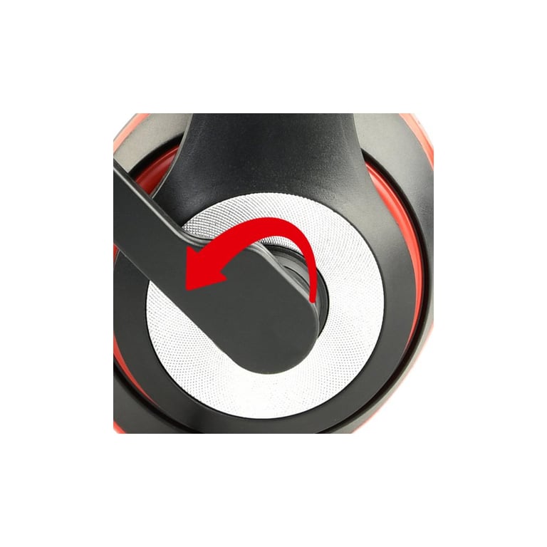 Навушники Gembird MHS-03-BKRD Black/Red (MHS-03-BKRD) - фото 3