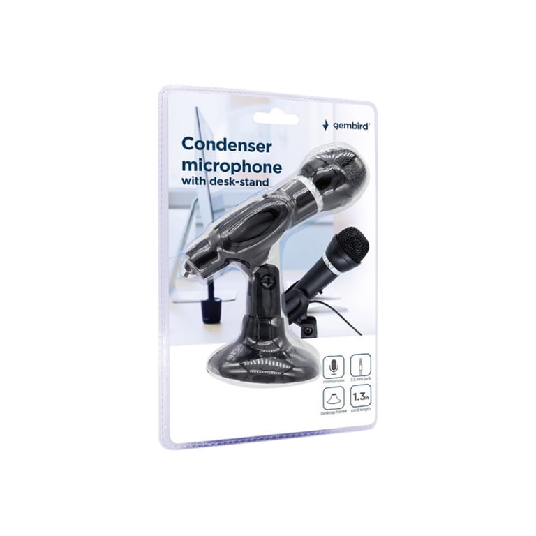 Мікрофон Gembird MIC-D-04 Black (MIC-D-04) - фото 3