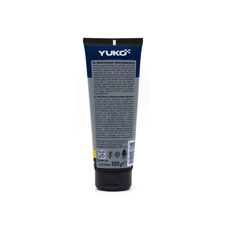 Мастило автомобільне Yuko Redus Universal NLGI 1 0,125л (4820070244014) - фото 2