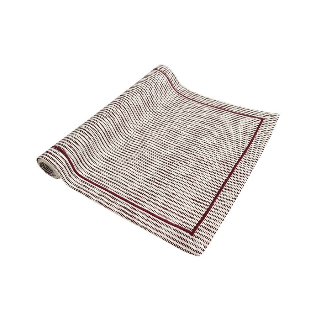 Доріжка на стіл Прованс Avantime Міраж Бордо 40х140 см (17313) - фото 1 Доріжка на стіл Прованс Avantime Міраж Бордо 40х140 см (17313) - фото 1