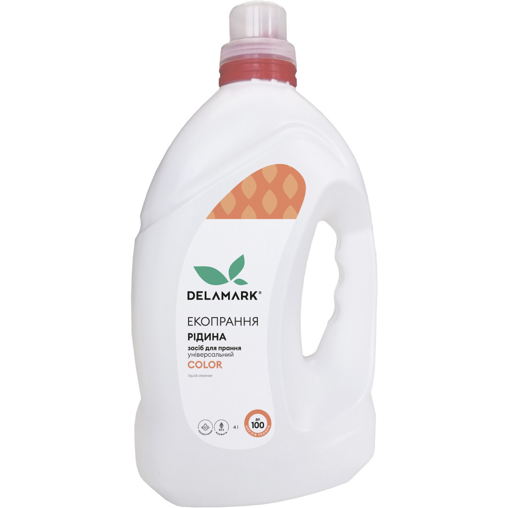 Гель для прання DeLaMark Color рідина 4 л (4820152331977) - фото 1