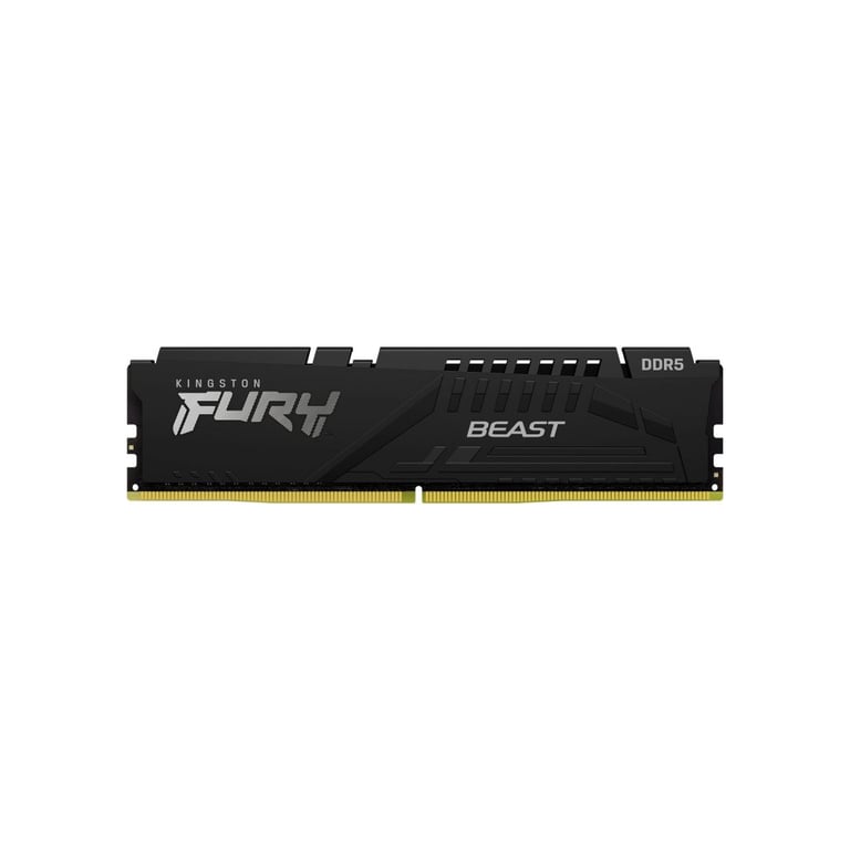 Модуль пам'яті для комп'ютера DDR5 16GB 5200 MHz Beast Black Kingston Fury (ex.HyperX) (KF552C40BB-16) - фото 1