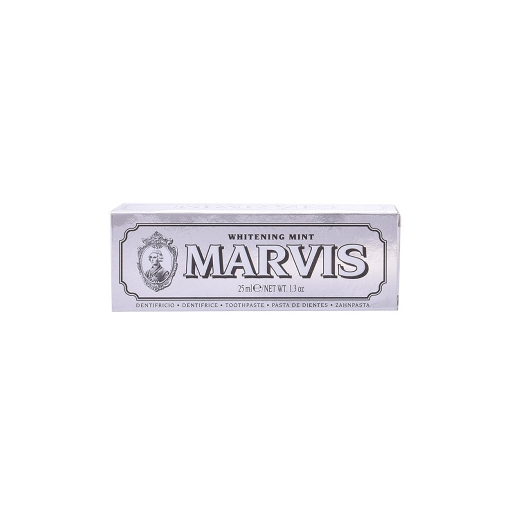 Зубна паста Marvis Відбілююча м'ята 25 мл (8004395110322/8004395111312) - фото 2 Зубна паста Marvis Відбілююча м'ята 25 мл (8004395110322/8004395111312) - фото 2
