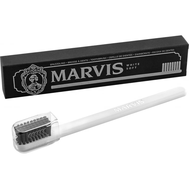 Зубна щітка Marvis з м’якою щетиною Біла (8004395110742)