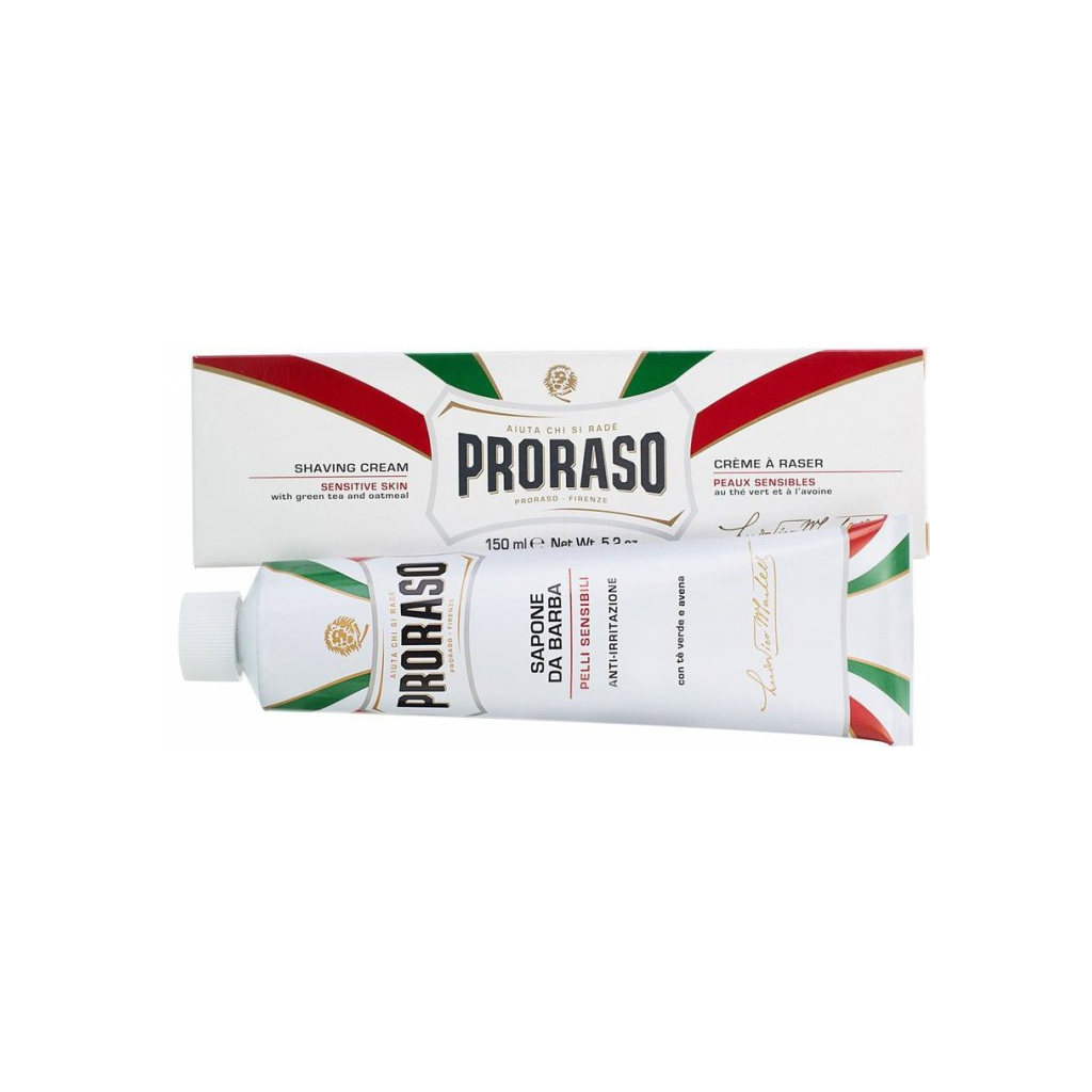 Крем для гоління Proraso з екстрактом зеленого чаю та вівса 150 мл (8004395001231) - головне фото