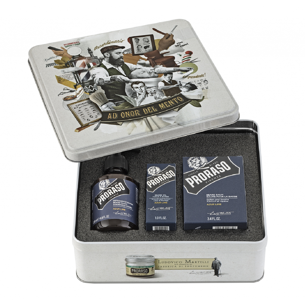 Набір косметики Proraso Azur Lime для догляду за бородою (8004395006915) Набір косметики Proraso Azur Lime для догляду за бородою (8004395006915)
