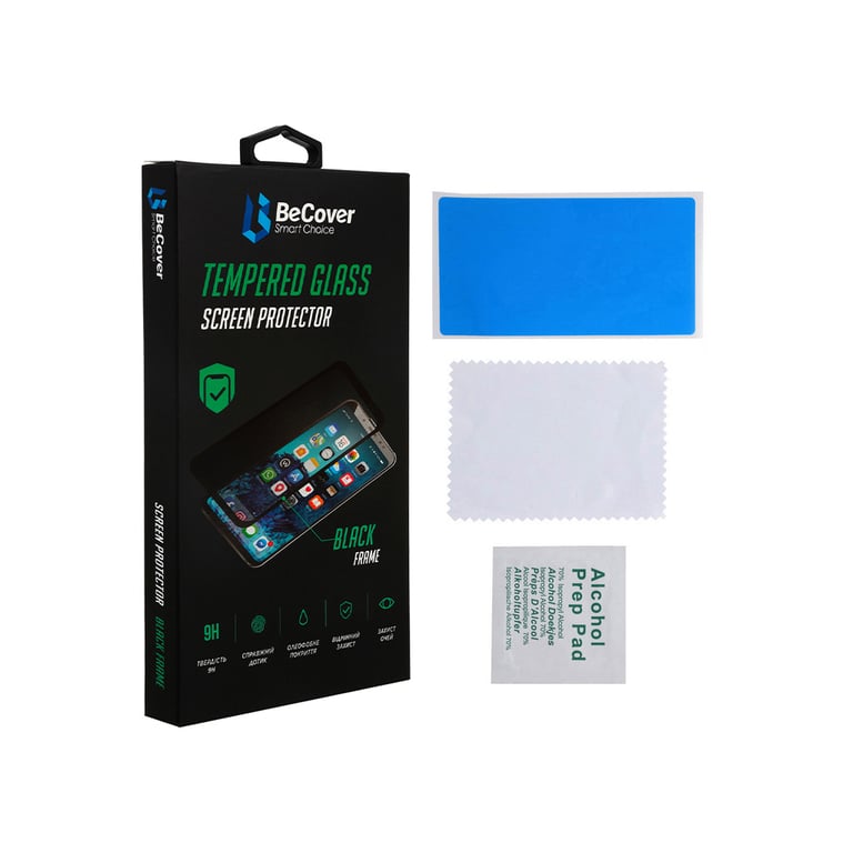 Скло захисне BeCover Apple iPhone 13 Mini Black (706665) - фото 2