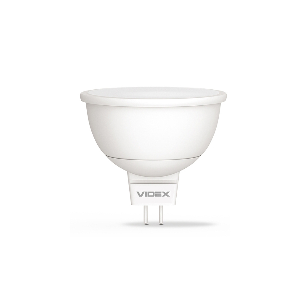 Лампочка Videx MR16e 8W GU5.3 4100K (VL-MR16e-08534) - фото 2 Лампочка Videx MR16e 8W GU5.3 4100K (VL-MR16e-08534) - фото 2