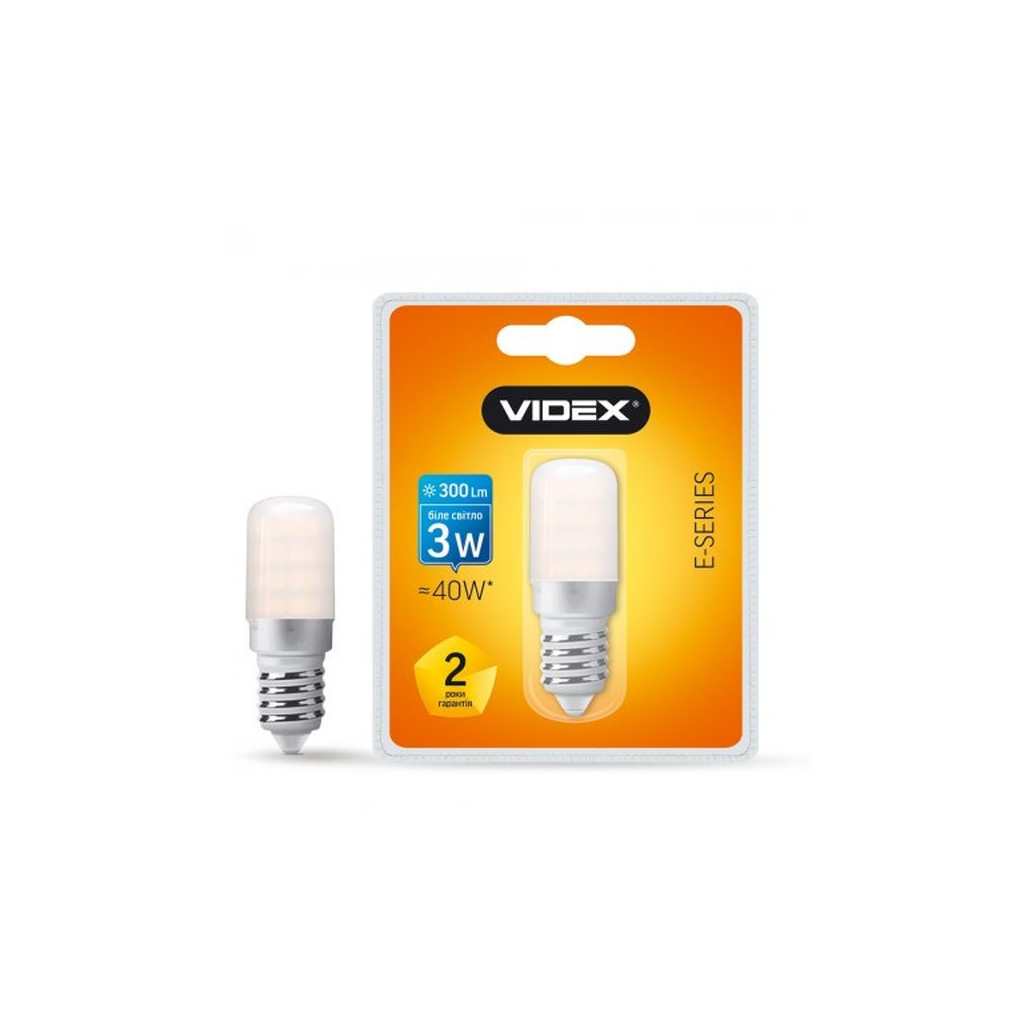 Лампочка Videx ST25e 3W E14 4100K (VL-ST25e-03144) - фото 2 Лампочка Videx ST25e 3W E14 4100K (VL-ST25e-03144) - фото 2