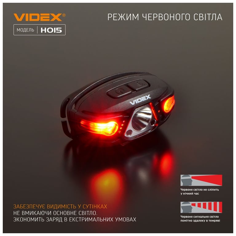 Ліхтар Videx 330Lm 5000K (VLF-H015) - фото 10
