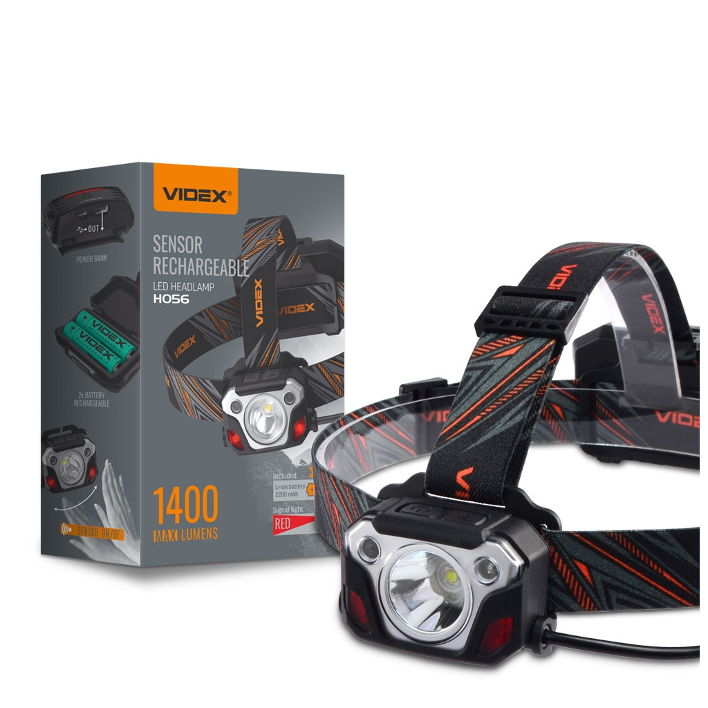 Ліхтар Videx 1400Lm 6500K (VLF-H056) - фото 1 Ліхтар Videx 1400Lm 6500K (VLF-H056) - фото 1