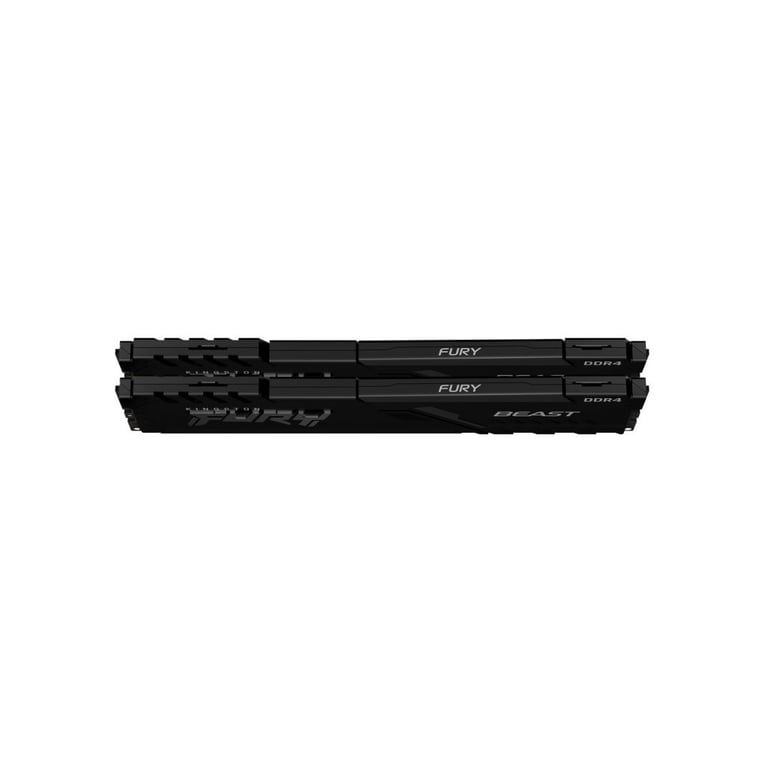 Модуль пам'яті для комп'ютера DDR4 32GB (2x16GB) 3200 MHz Fury Beast Black Kingston Fury (ex.HyperX) (KF432C16BBK2/32) - фото 2