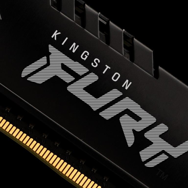 Модуль пам'яті для комп'ютера DDR4 32GB (2x16GB) 3200 MHz Fury Beast Black Kingston Fury (ex.HyperX) (KF432C16BBK2/32) - фото 5
