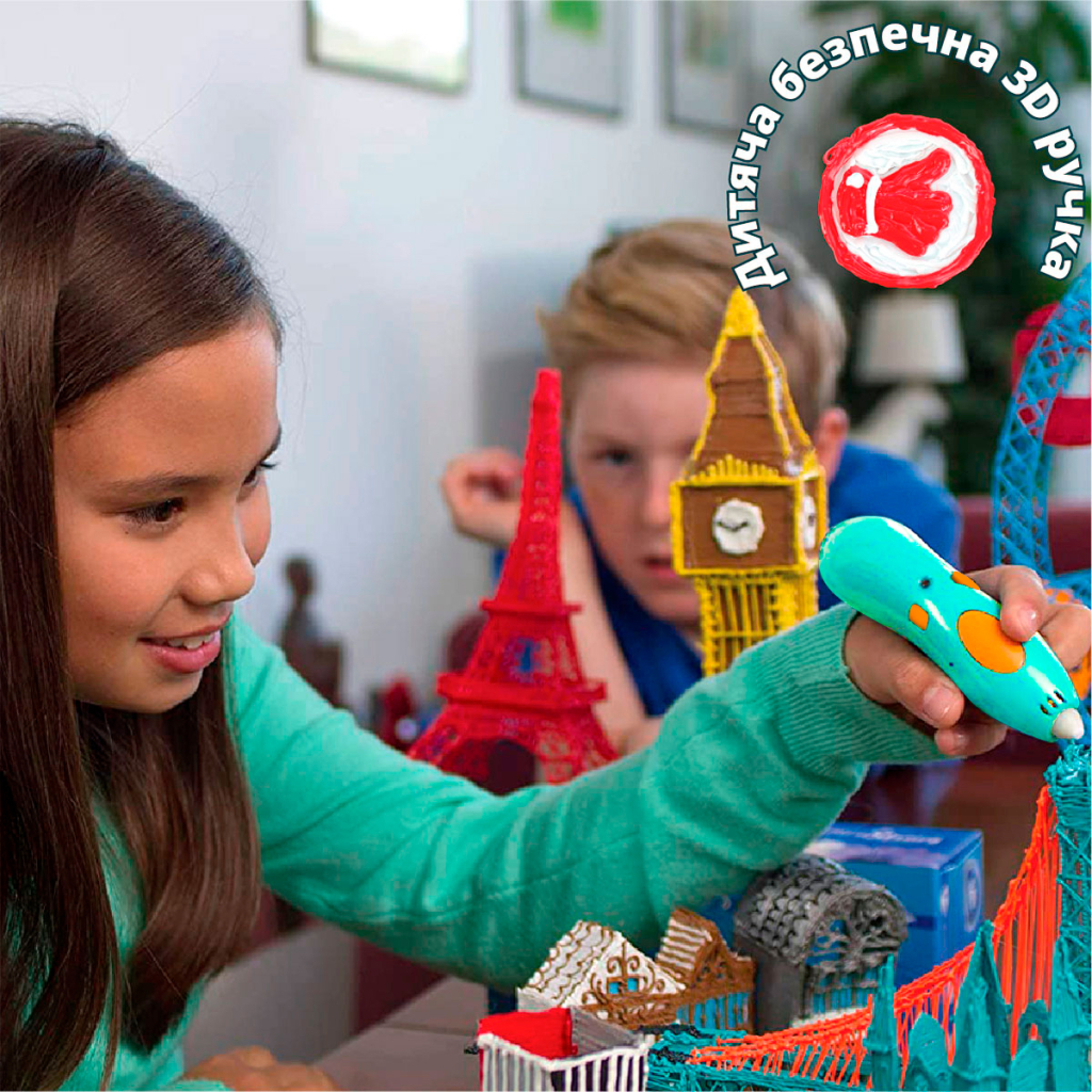 3D - ручка 3Doodler Start Plus - КРЕАТИВ (72 стрижнів) (SPLUS) - фото 6 3D - ручка 3Doodler Start Plus - КРЕАТИВ (72 стрижнів) (SPLUS) - фото 6