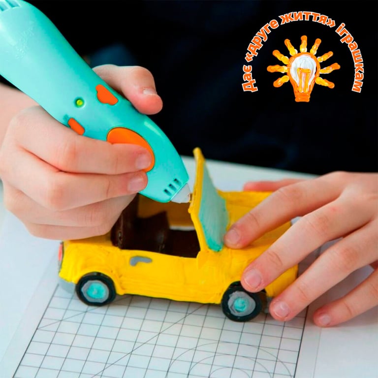 3D - ручка 3Doodler Start Plus - КРЕАТИВ (72 стрижнів) (SPLUS) - фото 7