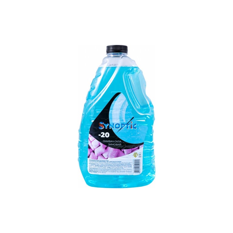 Омивач автомобільний Synoptic зимовий Bubble Gum (-20) 1л (4820215592222) - фото 1
