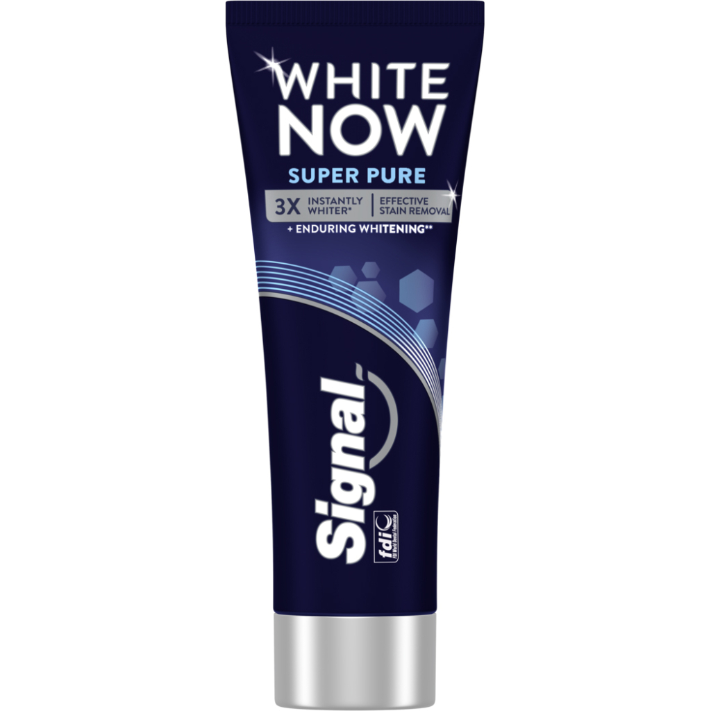 Зубна паста Signal Миттєва білизна Суперчистота 75 мл (8710908135835/8720181327179) - фото 1