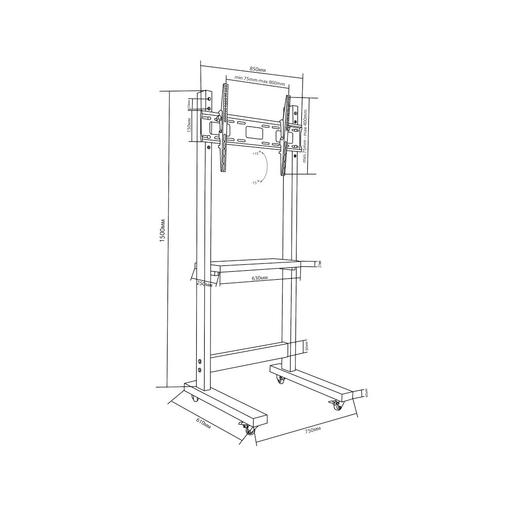Стійка презентаційна Sector T7 Black - фото 9 Стійка презентаційна Sector T7 Black - фото 9