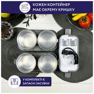 Ланч-бокс Neor для підігріву та приготування їжі 2 л (2L2 WT) - фото 6