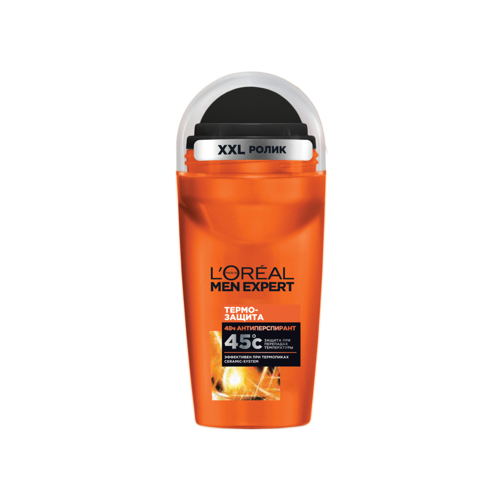 Антиперспірант L'Oreal Paris Men Expert Термозахист роликовий 50 мл (3600523594108) - фото 1 Антиперспірант L'Oreal Paris Men Expert Термозахист роликовий 50 мл (3600523594108) - фото 1