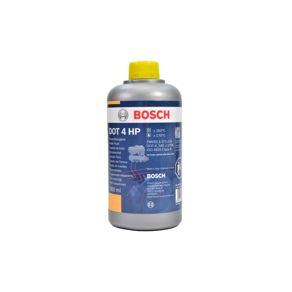Гальмівна рідина Bosch DOT 4 0.5л (1 987 479 112) - фото 1