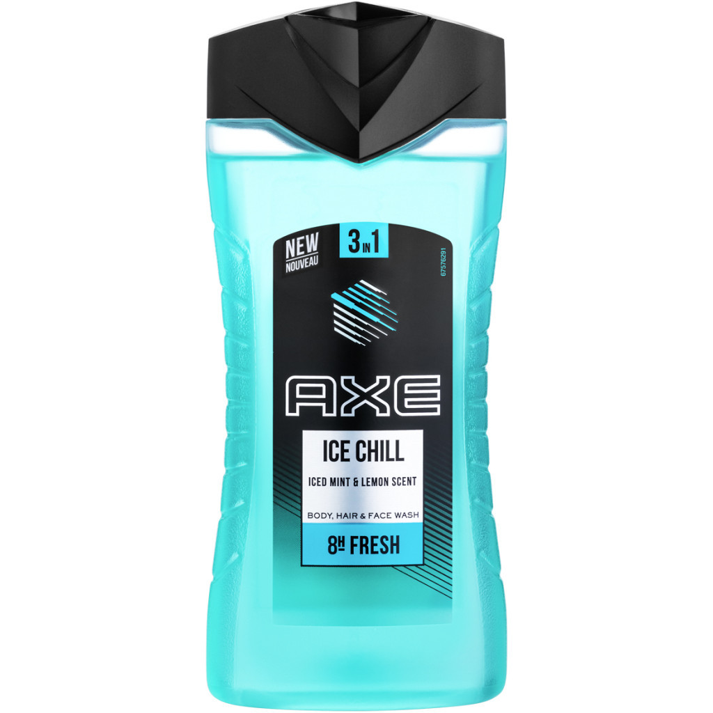Гель для душу AXE Ice Chill 250 мл (8717163648681) Гель для душу AXE Ice Chill 250 мл (8717163648681)