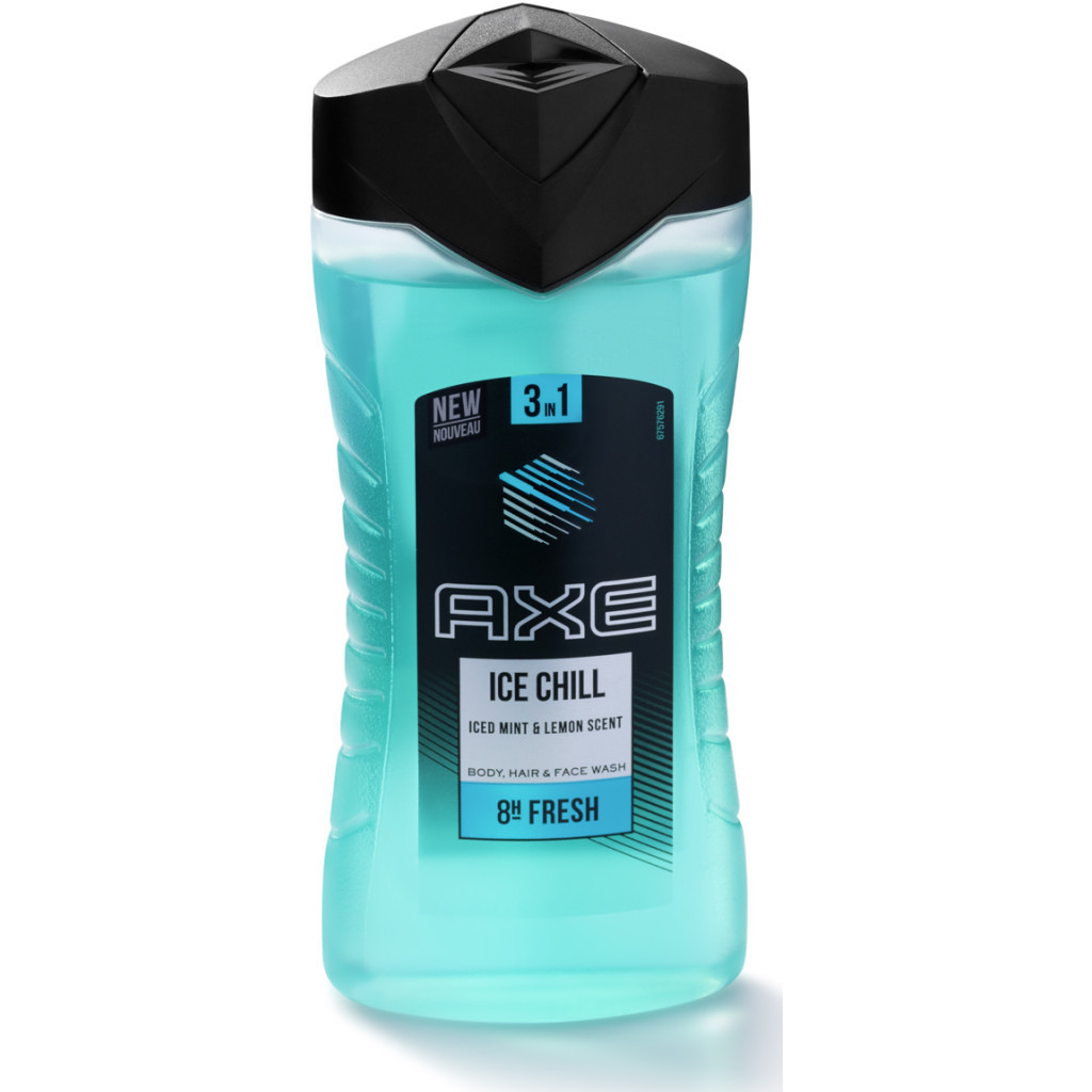 Гель для душу AXE Ice Chill 250 мл (8717163648681) - фото 3 Гель для душу AXE Ice Chill 250 мл (8717163648681) - фото 3
