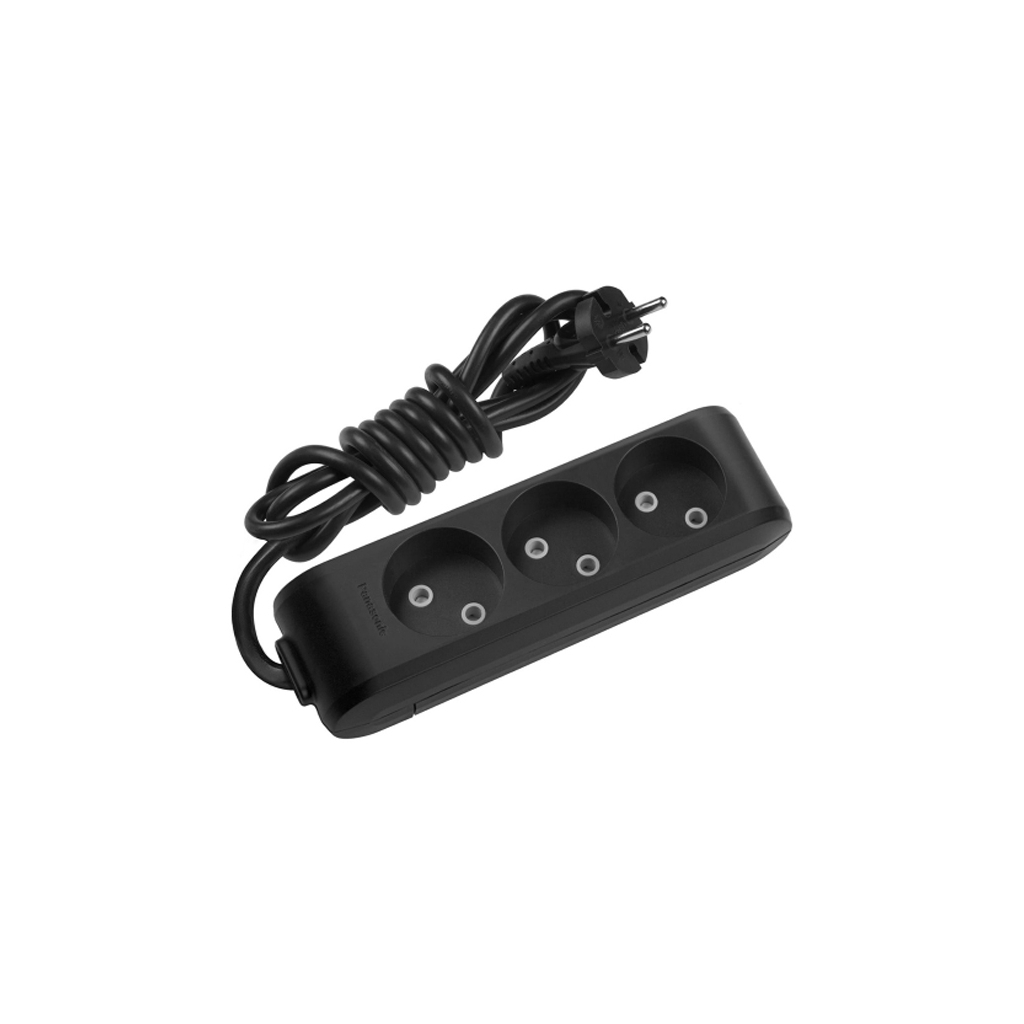 Мережевий подовжувач Panasonic X-tendia 3 розетки, 2м (WLTB02322BL-UA) - фото 1