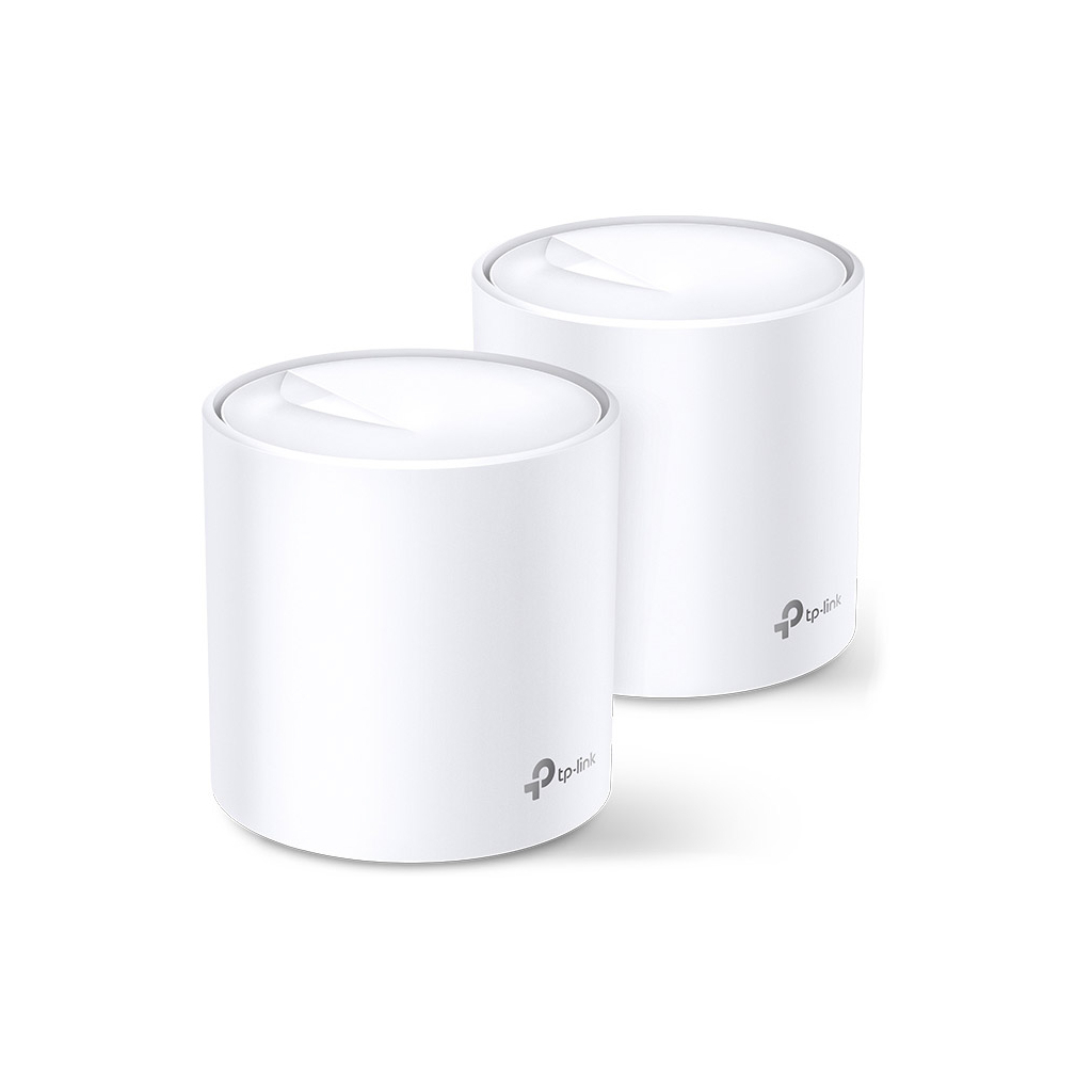 Точка доступу Wi-Fi TP-Link DECO X20 2PK AX1800 1xGE LAN 1xGE WAN MU-MIMO OFDMA MESH (DECO-X20-2-PACK) Точка доступу Wi-Fi TP-Link DECO X20 2PK AX1800 1xGE LAN 1xGE WAN MU-MIMO OFDMA MESH (DECO-X20-2-PACK)