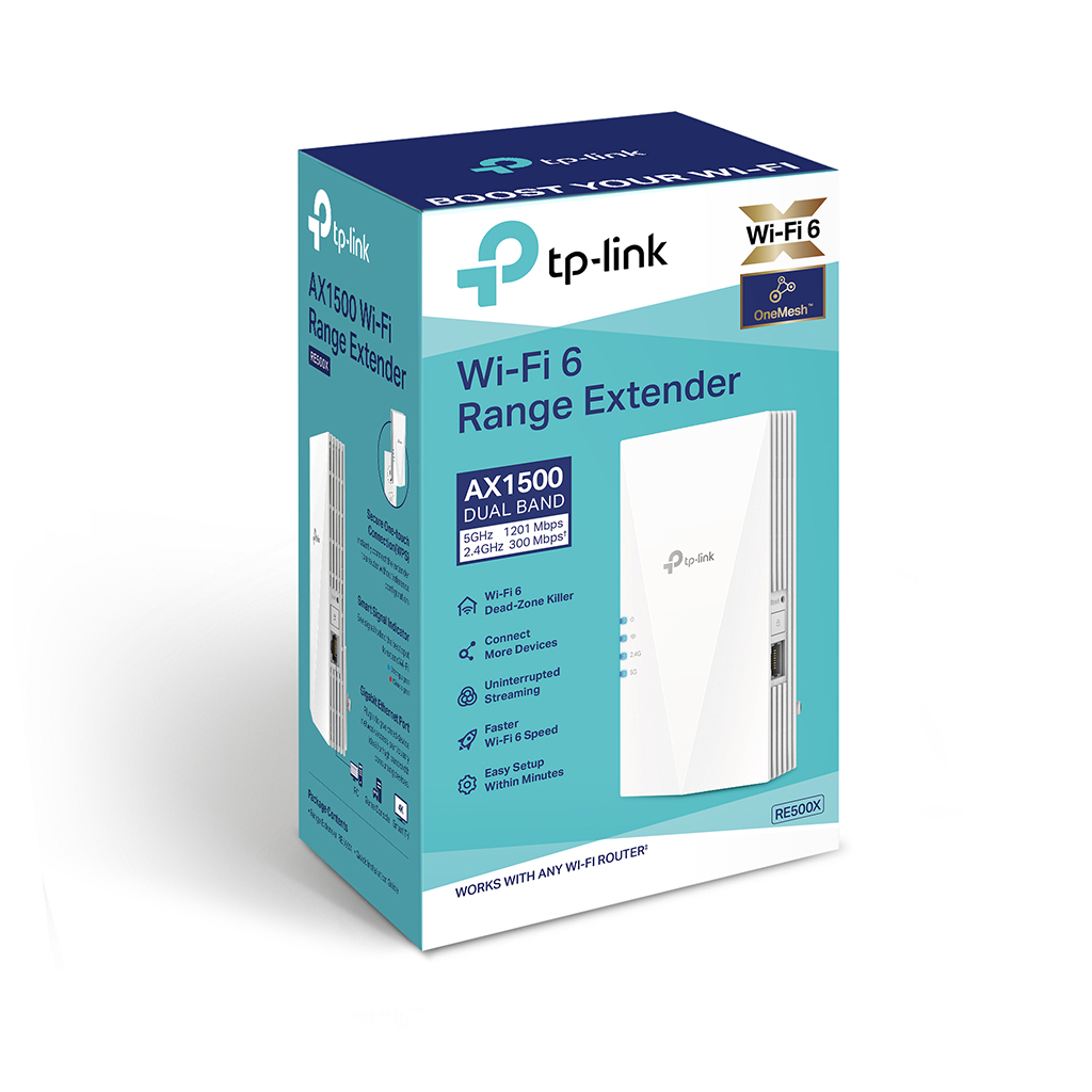 Ретранслятор TP-Link RE500X - фото 3 Ретранслятор TP-Link RE500X - фото 3