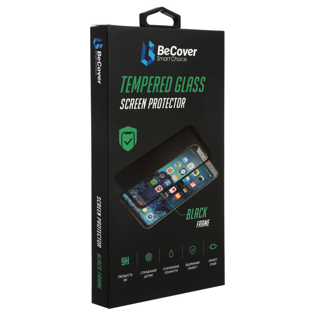 Скло захисне BeCover ZTE Blade V30 Black (706914) - фото 4 Скло захисне BeCover ZTE Blade V30 Black (706914) - фото 4