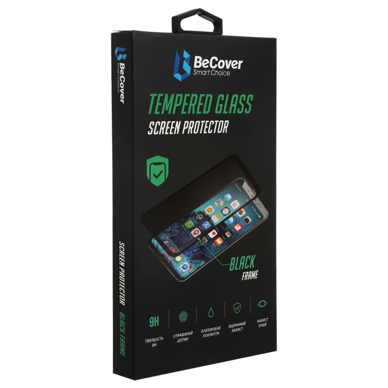 Скло захисне BeCover ZTE Blade V30 Black (706914) - фото 4