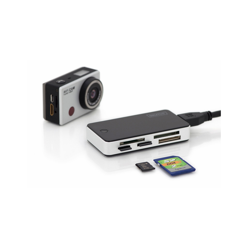 Зчитувач флеш-карт Digitus USB 3.0 All-in-one (DA-70330-1) - фото 6 Зчитувач флеш-карт Digitus USB 3.0 All-in-one (DA-70330-1) - фото 6