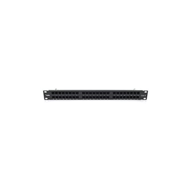 Патч-панель 19" 48xRJ-45 UTP cat. 6, DUAL type, 1U Merlion (ML-2264-CAT.6) - фото 1
