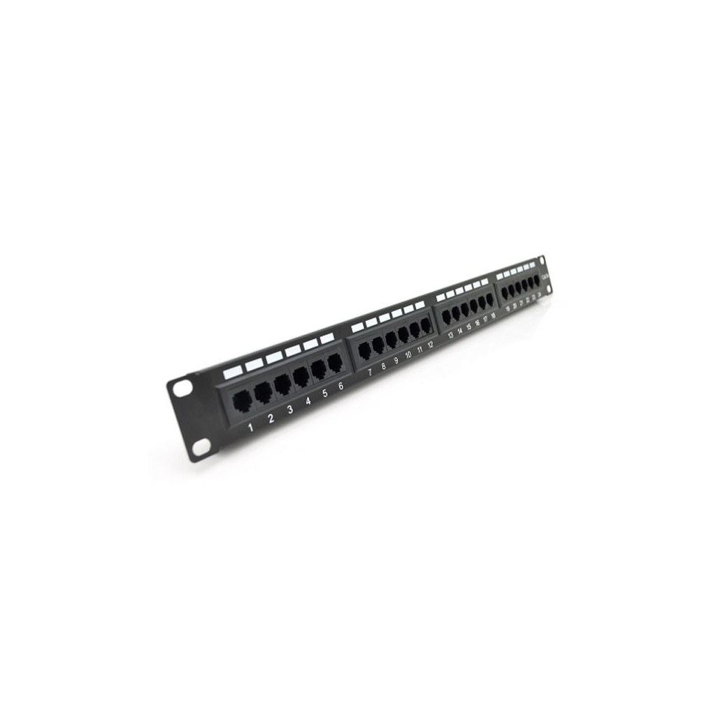 Патч-панель 19" 24xRJ-45 UTP cat. 5е, 1U PiPo (PP245191U) - фото 2 Патч-панель 19" 24xRJ-45 UTP cat. 5е, 1U PiPo (PP245191U) - фото 2