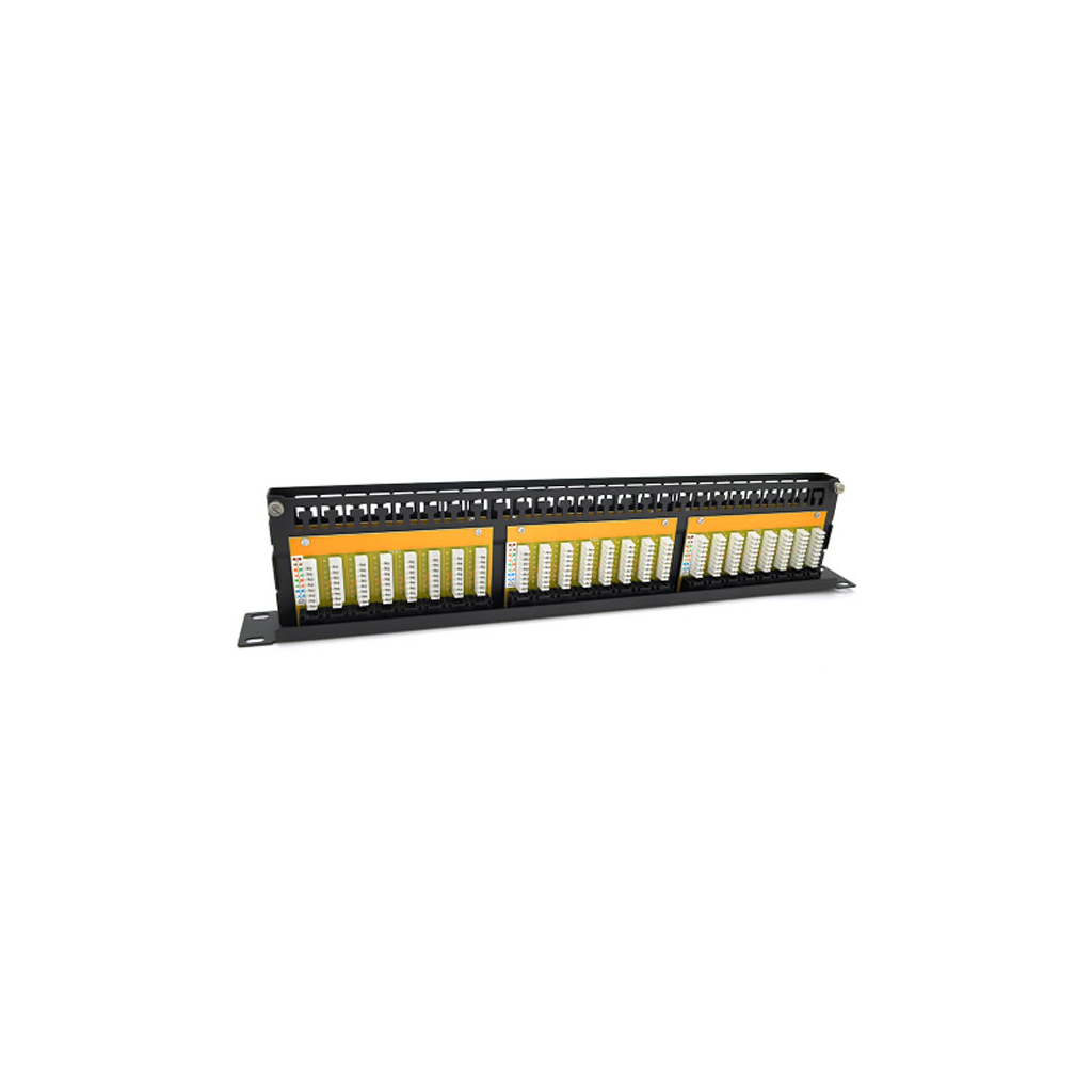 Патч-панель 19" 48xRJ-45 UTP cat. 5е, DUAL type, 1U Ritar (RT-2264-CAT.5E) - фото 2 Патч-панель 19" 48xRJ-45 UTP cat. 5е, DUAL type, 1U Ritar (RT-2264-CAT.5E) - фото 2