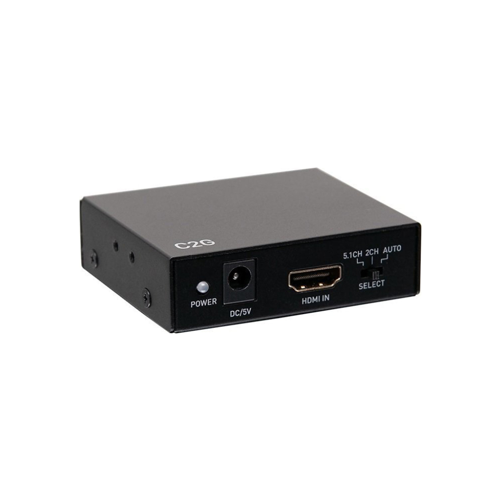 Перехідник HDMI to audio toslink, mini jack C2G (C2G41003) - фото 1