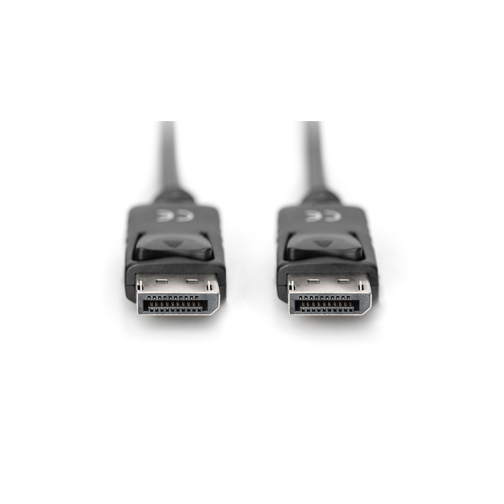 Кабель мультимедійний DisplayPort M to DisplayPort M 2.0m UHD 4K Digitus (DB-340100-020-S) - фото 2 Кабель мультимедійний DisplayPort M to DisplayPort M 2.0m UHD 4K Digitus (DB-340100-020-S) - фото 2