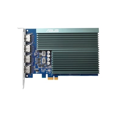 Відеокарта ASUS GeForce GT730 2048Mb 4*HDMI (GT730-4H-SL-2GD5) - фото 1