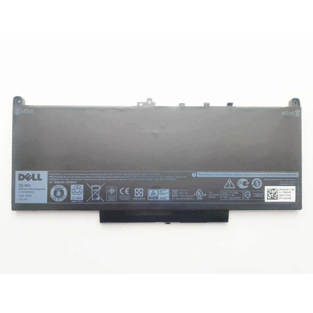 Акумулятор до ноутбука Dell Latitude E7470 J60J5, 55Wh (6874mAh), 4cell, 7.6V, Li-ion (A47690) Акумулятор до ноутбука Dell Latitude E7470 J60J5, 55Wh (6874mAh), 4cell, 7.6V, Li-ion (A47690)