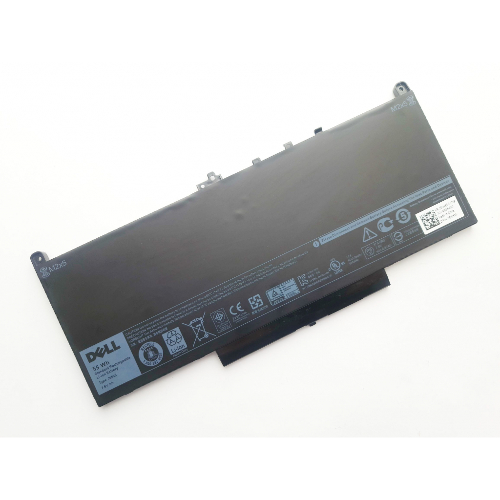 Акумулятор до ноутбука Dell Latitude E7470 J60J5, 55Wh (6874mAh), 4cell, 7.6V, Li-ion (A47690) - фото 2 Акумулятор до ноутбука Dell Latitude E7470 J60J5, 55Wh (6874mAh), 4cell, 7.6V, Li-ion (A47690) - фото 2
