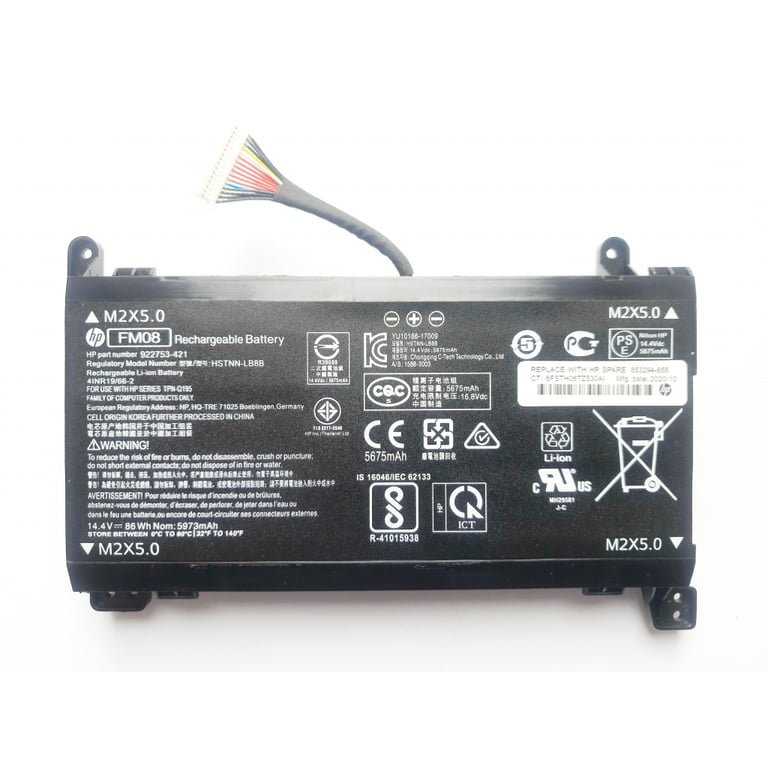 Акумулятор до ноутбука HP Omen17-anHSTNN-LB8B (16-pin), 5973mAh (86Wh), 8cell, 14.4V, (A47693) — фото 1