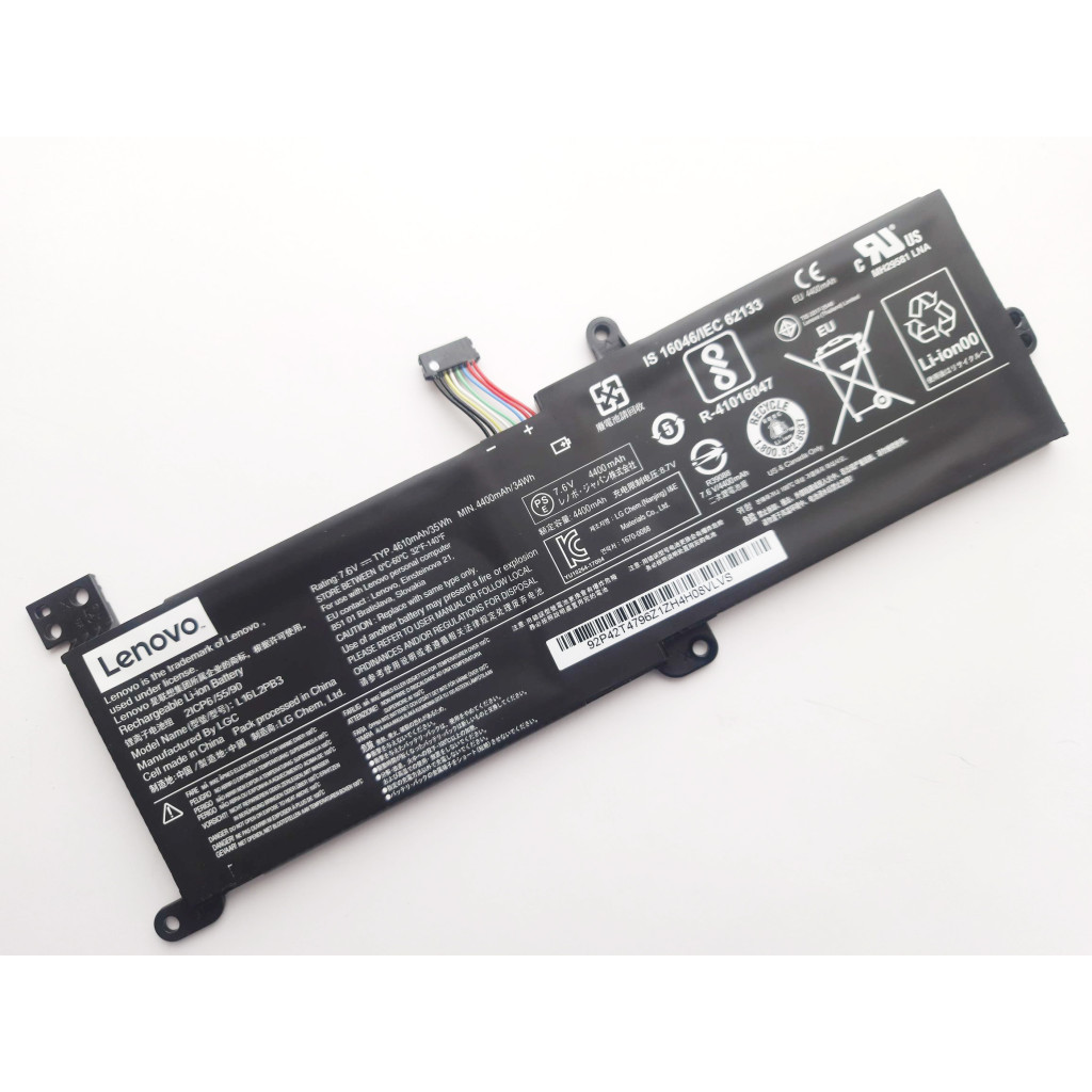 Акумулятор до ноутбука Lenovo IdeaPad 320-15 L16L2PB3, 4610mAh (35Wh), 2cell, 7.6V, Li-ion (A47684) - фото 2 Акумулятор до ноутбука Lenovo IdeaPad 320-15 L16L2PB3, 4610mAh (35Wh), 2cell, 7.6V, Li-ion (A47684) - фото 2