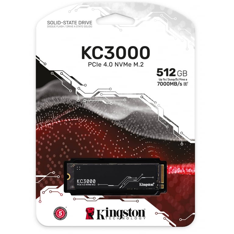 Накопичувач SSD M.2 2280 512GB Kingston (SKC3000S/512G) - фото 3