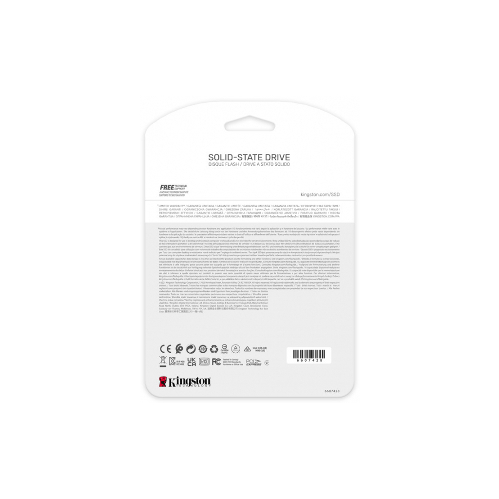 Накопичувач SSD M.2 2280 1TB Kingston (SKC3000S/1024G) - фото 5 Накопичувач SSD M.2 2280 1TB Kingston (SKC3000S/1024G) - фото 5