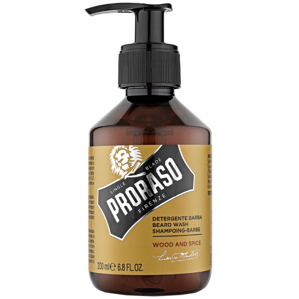 Шампунь для бороди Proraso Wood & Spice 200 мл (8004395007509) - головне фото
