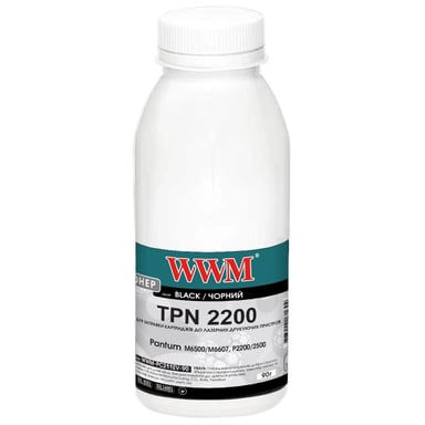 Тонер Pantum M6500/M6607, P2200/2500, 90г Black WWM (WWM-PC211EV-90) - фото 1